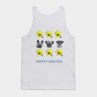 Happy Easter from your favourite dogs Tank Top